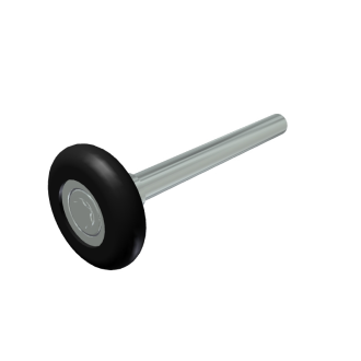 Roulette intermédiaire et basse pour porte de garage
