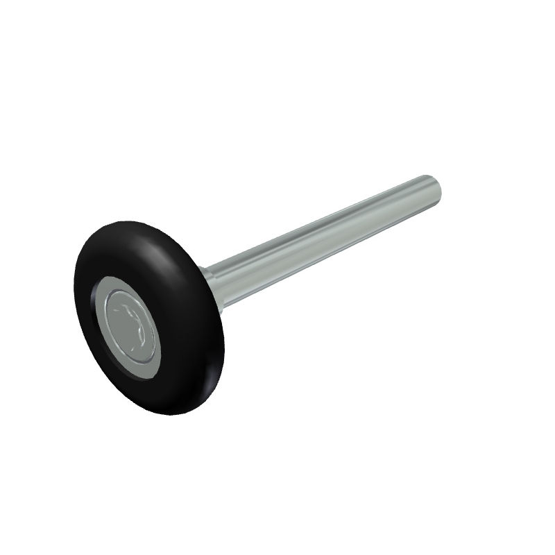 Roulette intermédiaire et basse pour porte de garage