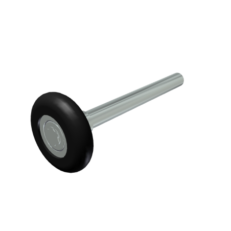 Roulette intermédiaire et basse pour porte de garage