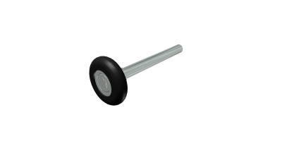 Roulette intermédiaire et basse pour porte de garage