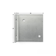 Dimensions fixation boîtier de raccordement de contact pour porte de garage Hormann
