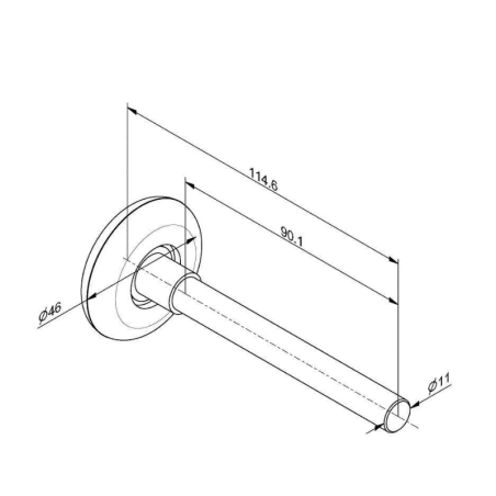 Côtes roulette intermédiaire Normstahl pour porte de garage Smart