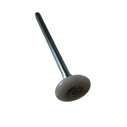 Roulette en nylon diamètre 46 mm Normstahl pour porte de garage sectionnelle.