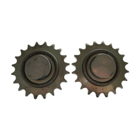 Pignon Bas avec Axe Novoferm (PAR 2 U) pour une portes de parking Trafeco 2 et 3 NFF41590