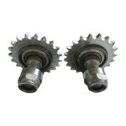 Pignon Bas avec Axe Novoferm (PAR 2 U) pour la portes de parking Trafeco 2 et 3 NFF41590