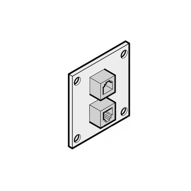 Platine pour contact de portillon Hormann pour porte de garage.