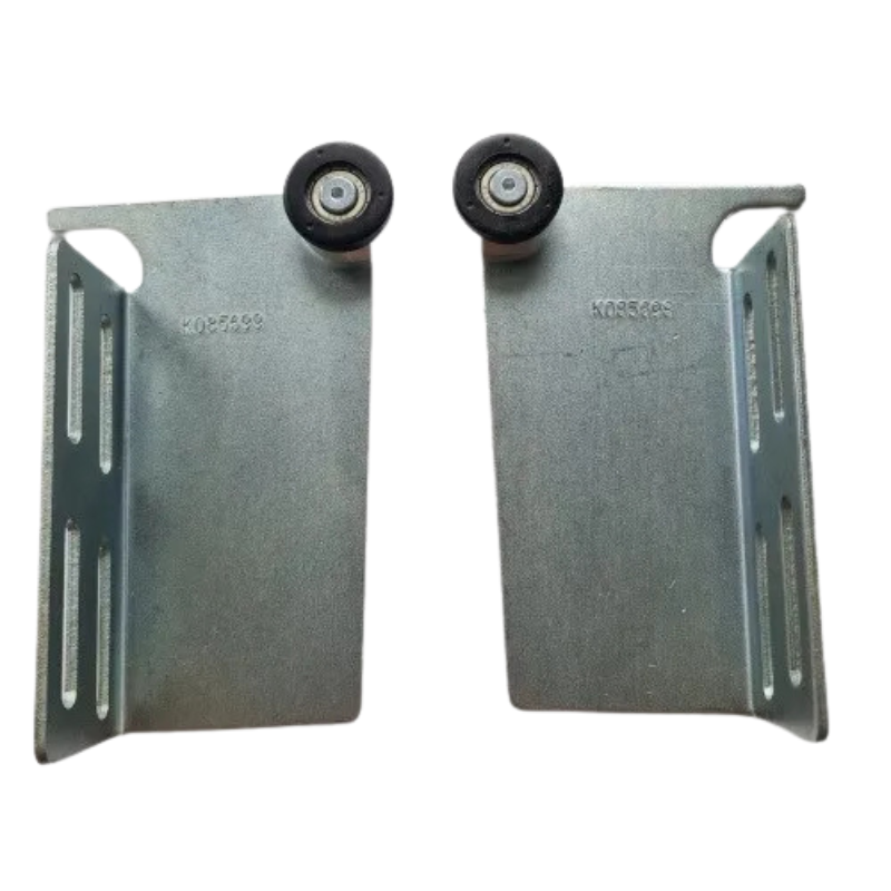 Kit support de roulette haute pour porte de garage sectionnelle Normstahl