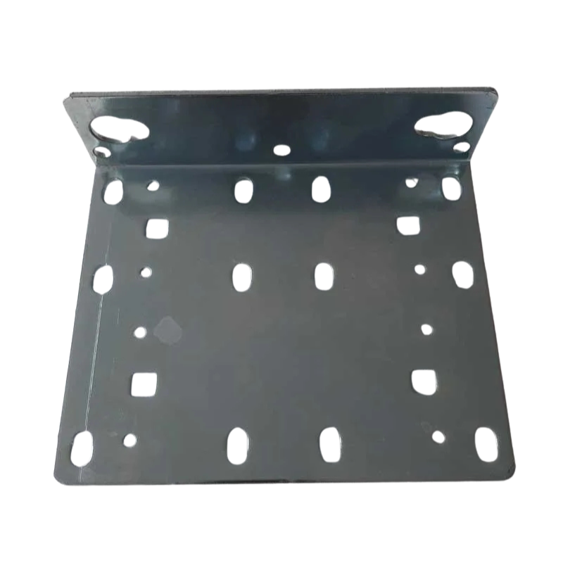 Plaque de base pour support roulette basse Normstahl pour porte de garage