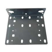 Plaque de base pour support roulette basse Normstahl pour porte de garage