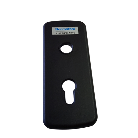 Garniture extérieure noire Normstahl pour porte de garage Euro CEN