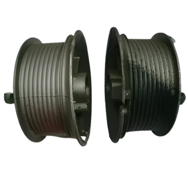 Paire de tambours de câble Normstahl pour porte  de garage Euro 9