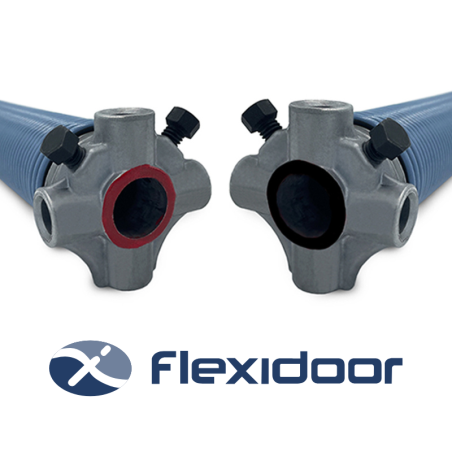 Ressorts de torsion pour portes de garage sectionnelles Flexidoor