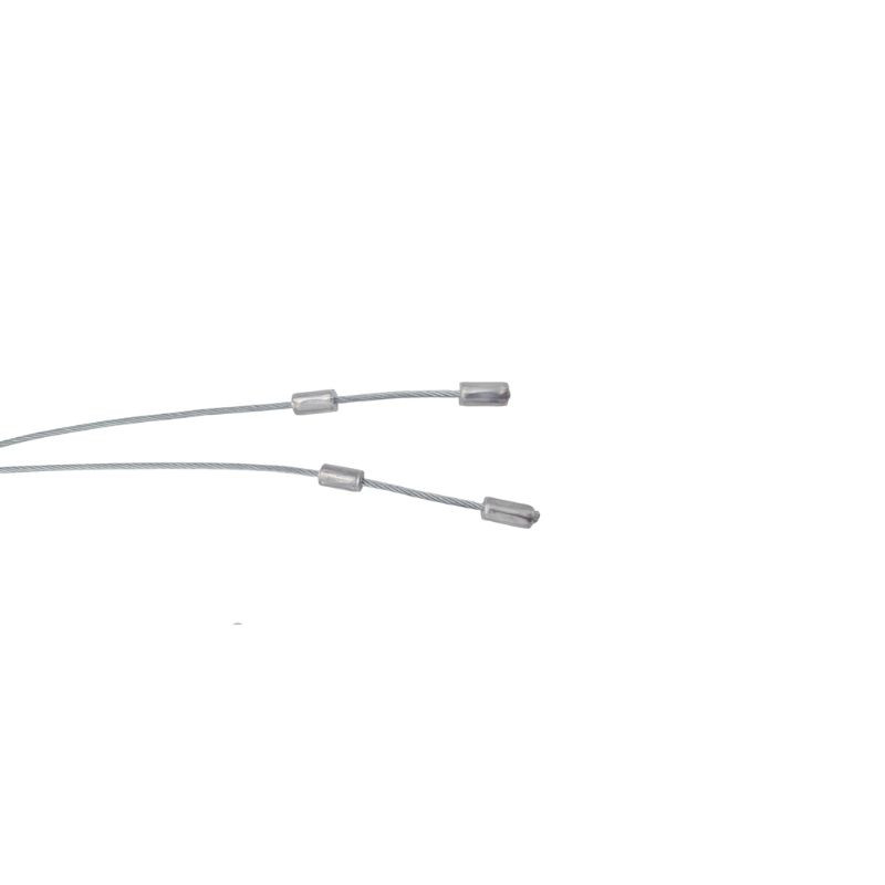 Paire de câbles pour une porte de garage sectionnelle Aludoor.