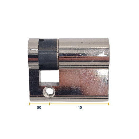 Cotes demi cylindre 40,5 de porte sectionnelle Normstahl