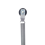 Poulie mobile diamètre 45mm simple gorge avec support porte de garage