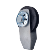 Poulie mobile diamètre 45mm simple gorge avec support porte de garage