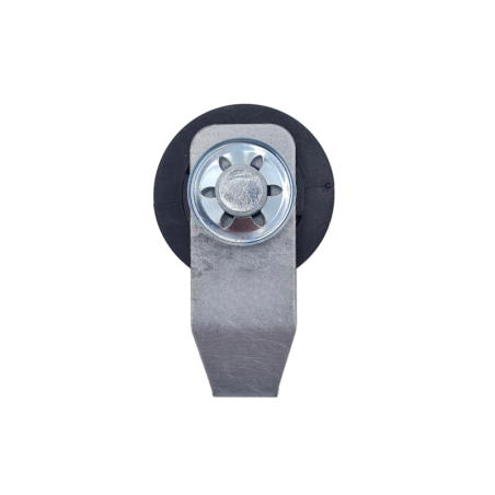 Poulie mobile de profil diamètre 45mm simple gorge avec support porte de garage