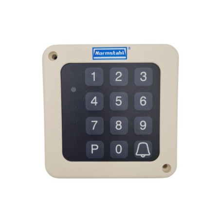 Clavier à Code Radio 3 Canaux 40 MHz Normstahl 400902930000
