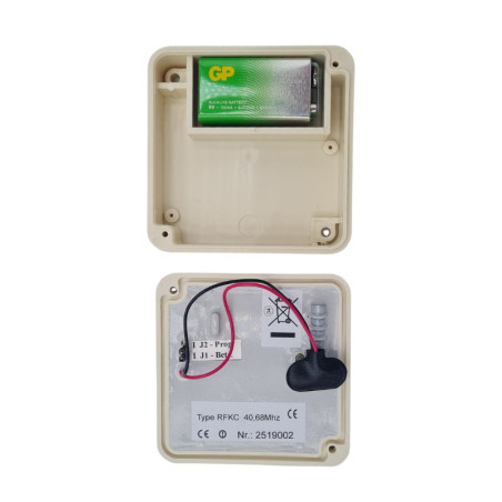 Intérieur clavier à Code Radio 3 Canaux 40 MHz Normstahl 400902930000