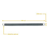Ressort de traction Longueur 90 cm type F pour porte de garage basculante F1352
