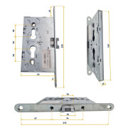 Serrure pour porte de service Hörmann 1015915