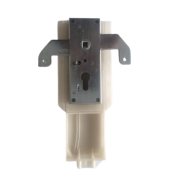 Porte serrure blanc Normstahl de portes coulissantes et basculantes