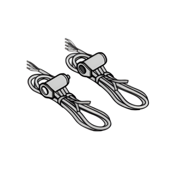 kit optopalpeurs pour porte de garage enroulable RollMatic Hormann