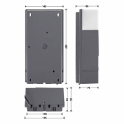 Côtes de boîtier de commande pour motorisation de porte RollMatic Hormann 4512850 4512809 4512805 4511550