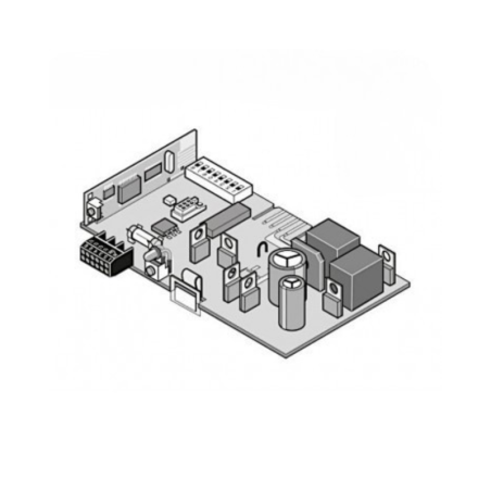 Platine de commande 434.4 MHz pour motorisation Sommer de porte de garage