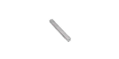 Clavette Acier galvanisé carrée 1/4"x3/8" pour arbre tubulaire de porte sectionnelle