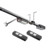 Kit complet motorisation Aperto A550L S3 avec rail et 2 télécommandes pour porte de garage Sommer