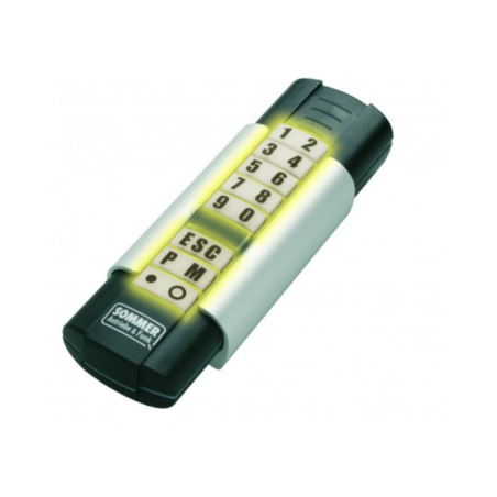 Digicode 12 canaux 434.4 MHz pour motorisation Sommer pour porte de garage