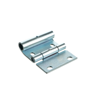 Charnière support roulette de porte sectionnelle largeur 70mm longueur 82mm