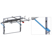 Kit bras de basculement et fixation pour porte basculante