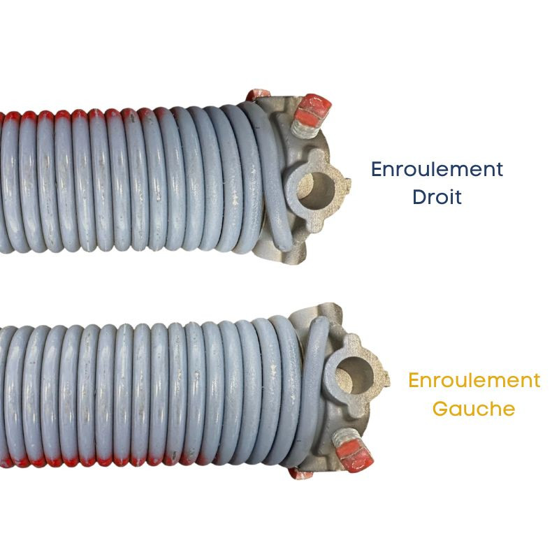 Ressort de torsion diamètre intérieur 44mm pour une porte de garage sectionnelle