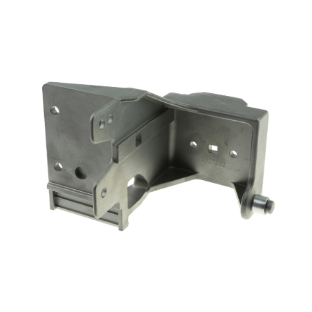 Plaque de base à gauche vue 3/4 Hormann pour porte porte de garage LPU 20