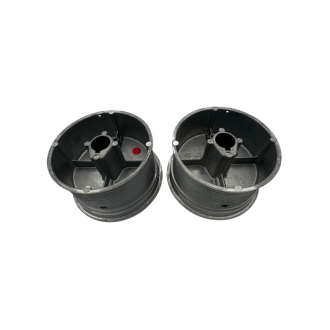 Paire de tambours industriels diamètre 159mm largeur 95,5mm