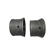 Paire de tambours industriels diamètre 159mm largeur 95,5mm