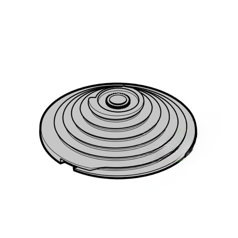 Tambours d'enroulement à droite pour porte enroulable Rollmatic Hormann