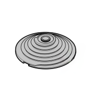 Tambours d'enroulement à droite pour porte enroulable Rollmatic Hormann