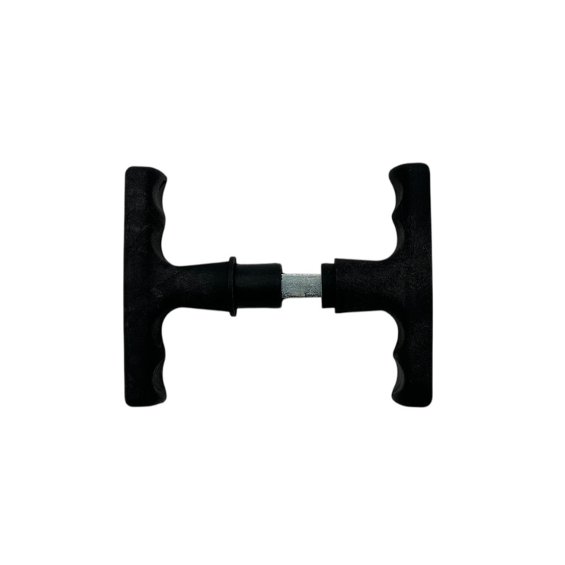 Poignée noire 47 mm pour porte de garage Doitrand