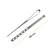 feuillard 6 trous porte de garage basculante