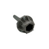 Adaptateur Hexagonale Crawford pour arbre 25.4 mm de porte de garage.