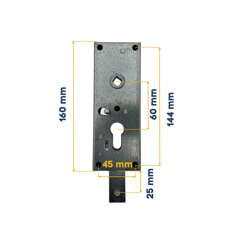 Serrure verrouillage porte de garage DL102 Novoferm