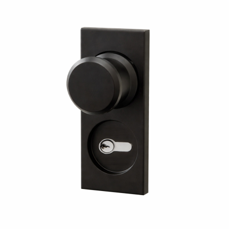 Kit serrure avec cylindre horizontal La Toulousaine pour porte de garage sectionnelle