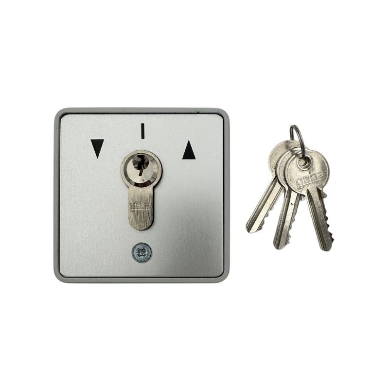 Contacteur à clé exterieur Novoferm pour porte de garage enroulable Novorol NFF19153