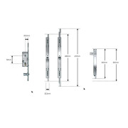 Kit serrure multi-point