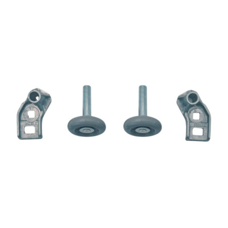 Supports galets roulettes basses Novoferm pour portes de garage sectionnelles Iso GST HTU GSZ et Symphonie NFF41965