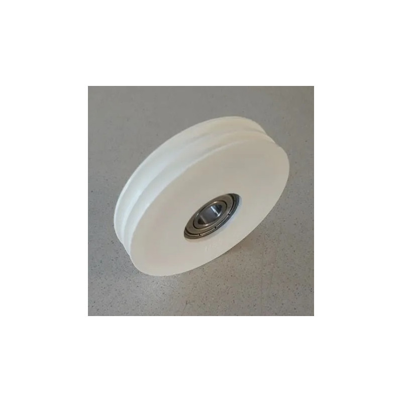 Poulie double gorge 65mm de porte sectionnelle Duo Normstahl H330930-01