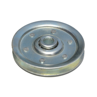 Poulie acier diamètre extérieur 77mm simple gorge de porte de garage sectionnelle